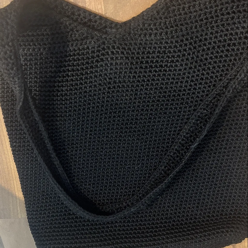 The Sak Black Crochet Bag true classic - Image 5