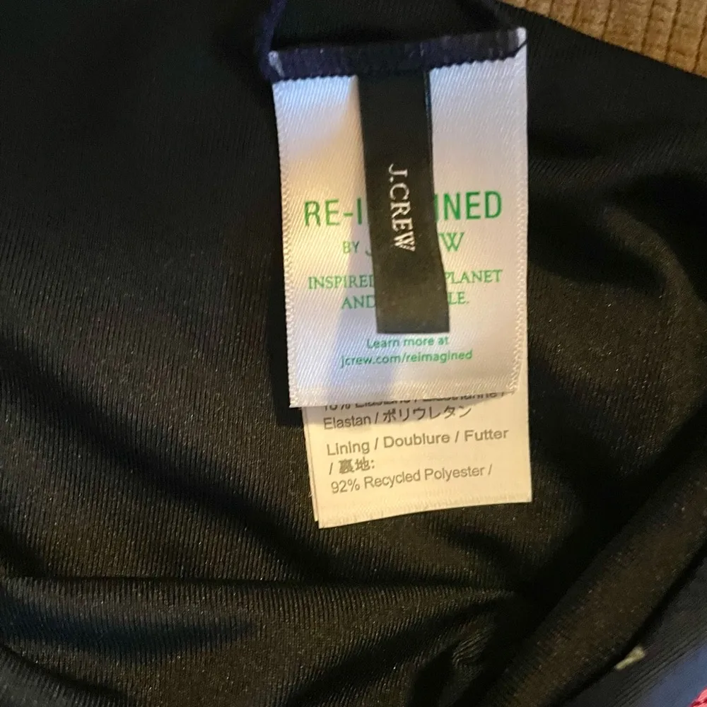 J.Crew berry tie high waisted bikini bottom - Image 3