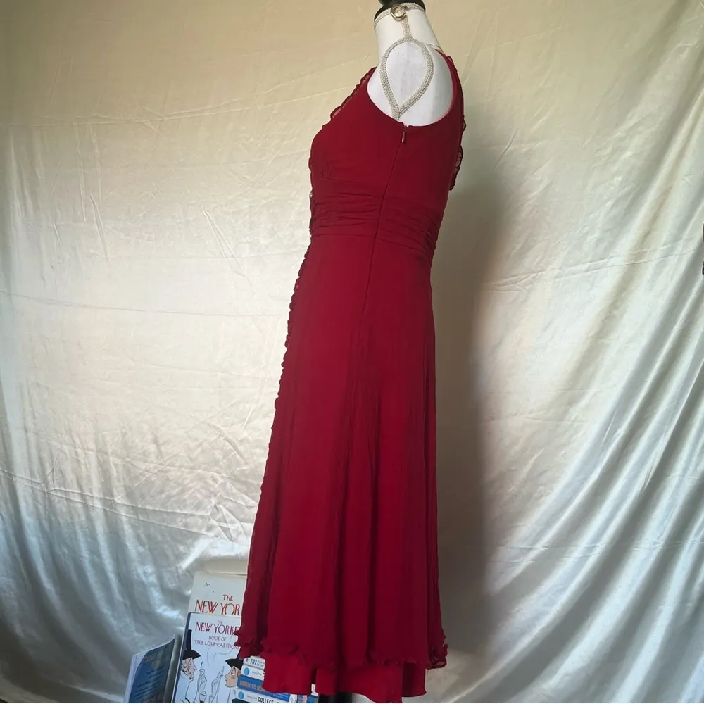 Jonathan Martin 🌹Beautiful 💃🏻 Classy 💋 Red 🔥Dress ❤️ - Image 5