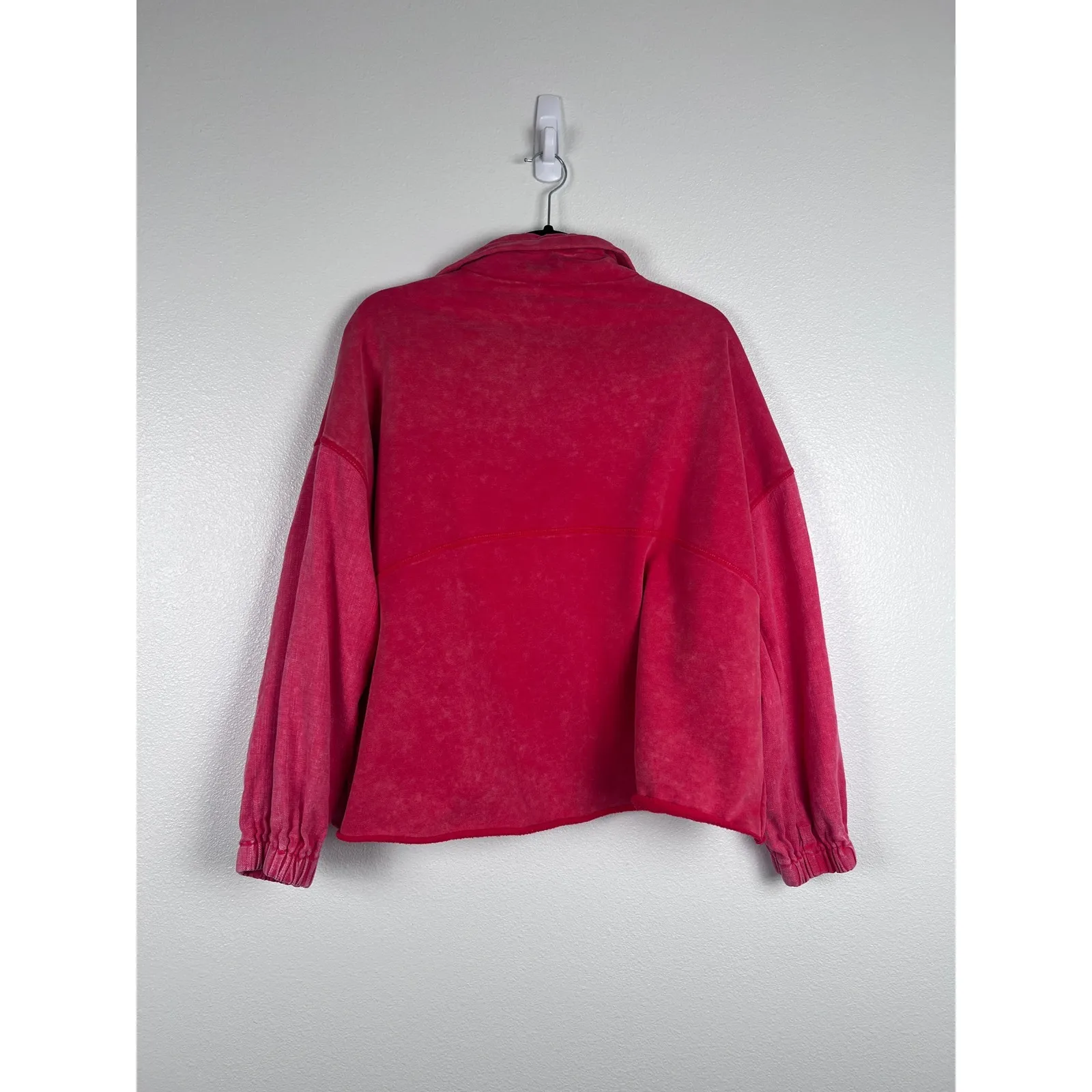 Hem & Thread Women's 1/4 Zip Pullover Sz M - Image 5