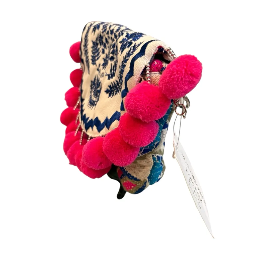 Paper Source Boho Pom Pom Clutch - Image 8