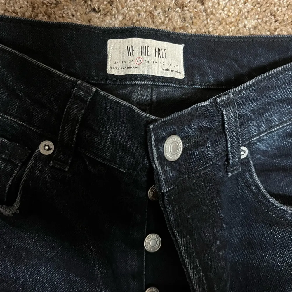 Free People Stella Button Fly Skinny Jeans - 27 - Image 5