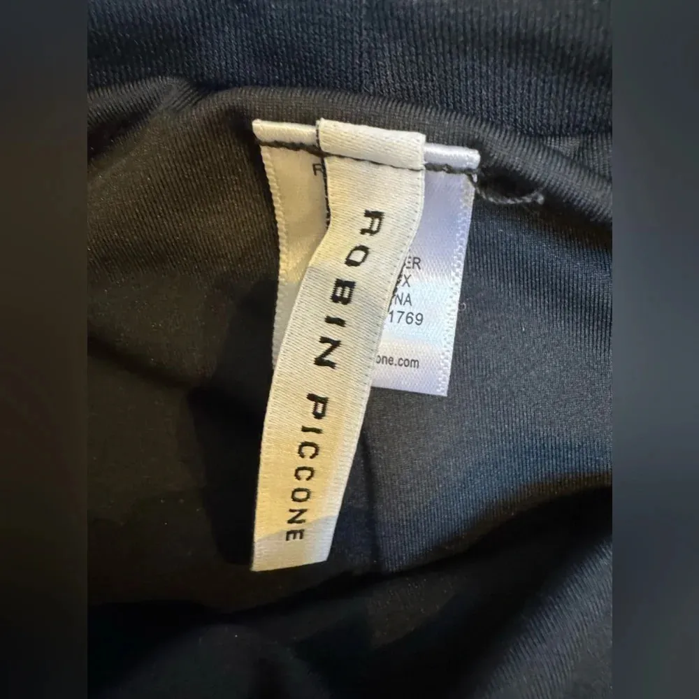 Robin Piccone Ava Knot Front Bikini Top And Ava High Waist Bottom Set Size Med - Image 4