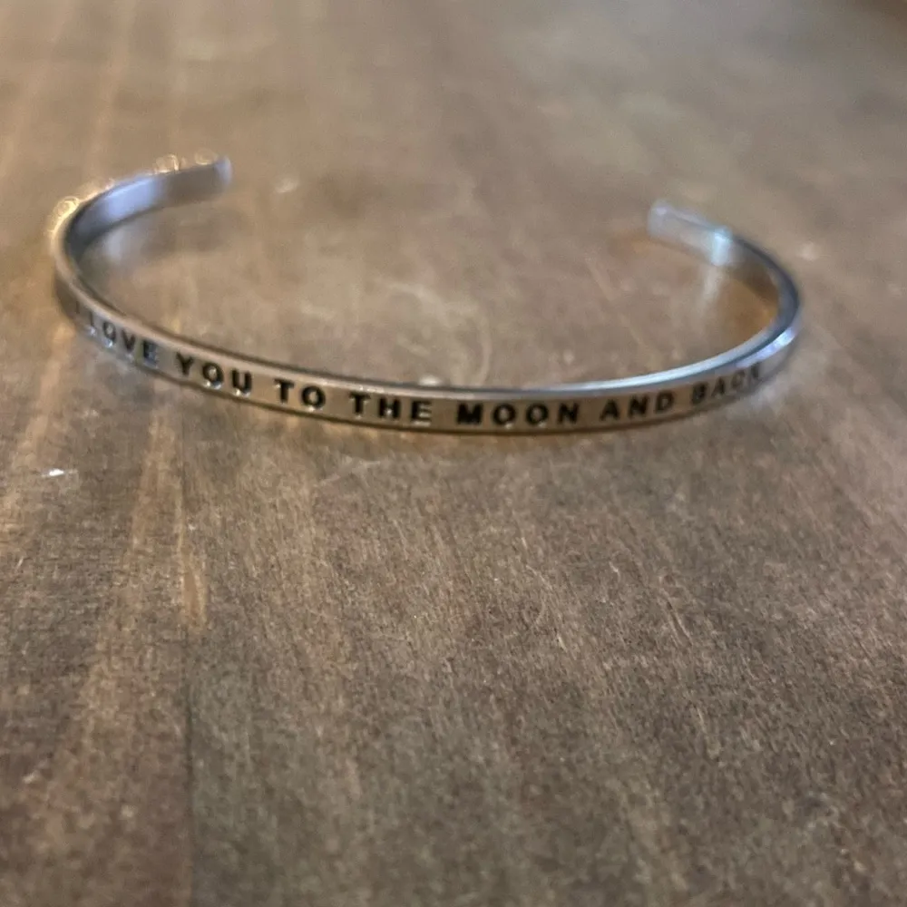 MantraBand  stainless steel inspirational cuff bracelet - Image 2