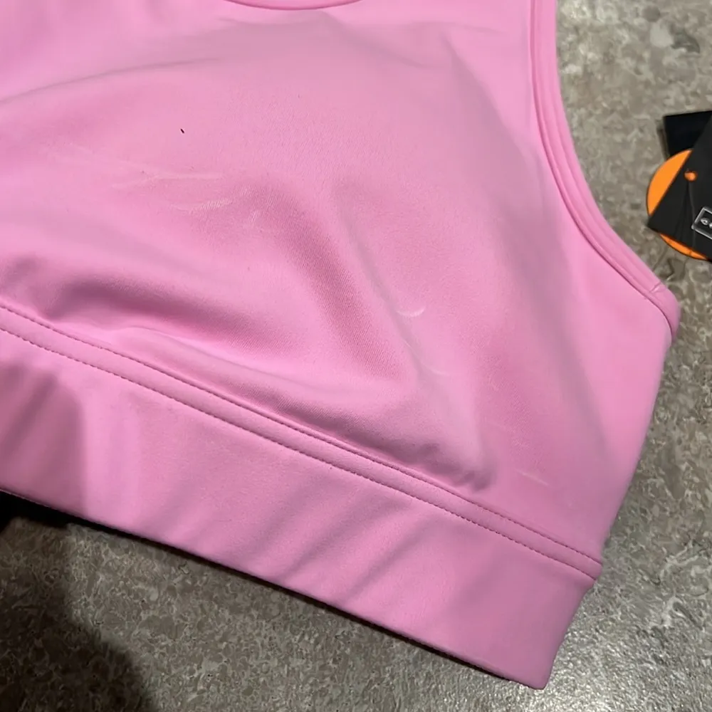 ID  PINK STONE Medium Impact Sports Bra, Plus Size New w/Tag - Image 4