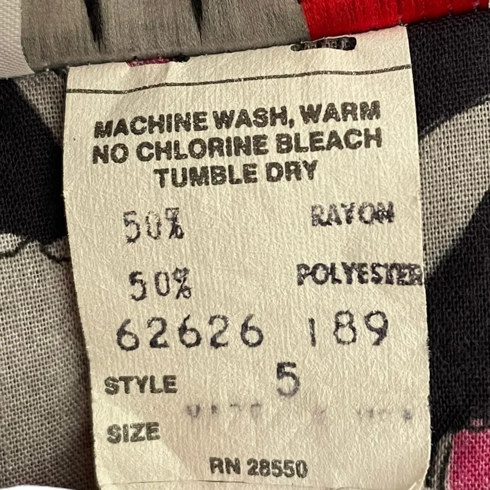 CGJ Vintage 80s Witchy Whimsygoth Artsy Grunge Floral Layered Ruffle Midi Dress Size undefined - Image 7