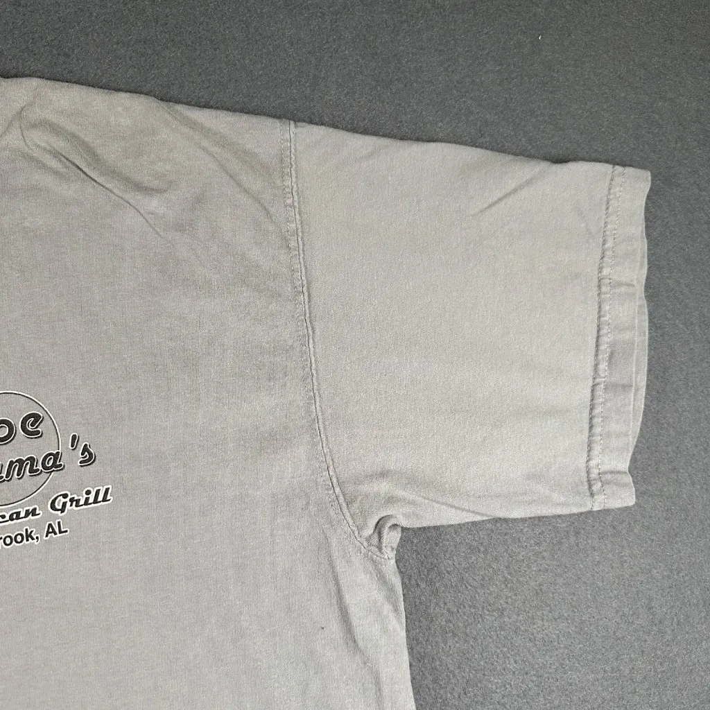 Joe Mamas Shirt Unisex Large Gray Comfort Colors Short Sleeve Graphic Tee Tshirt - Image 6