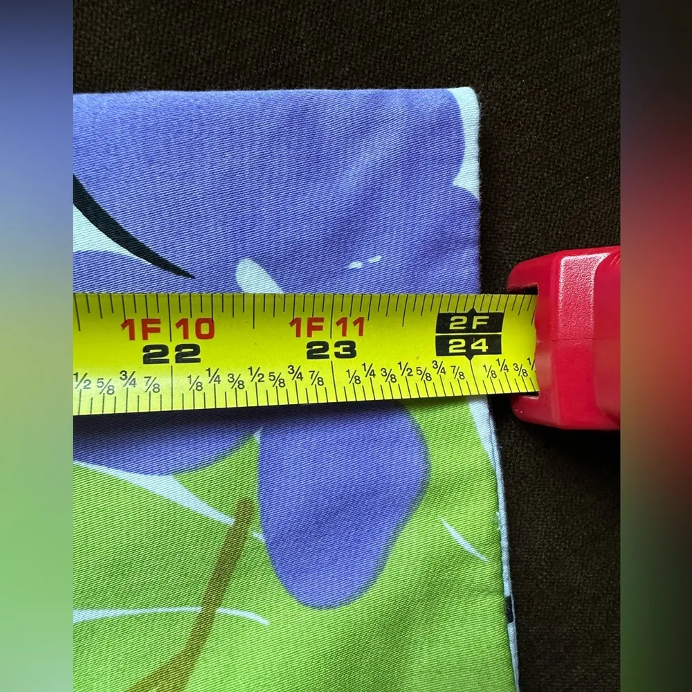 SUSAN GRAVER White W Purple Green Blues Floral Print Metal Buttons Jacket SZ 3X - Image 13