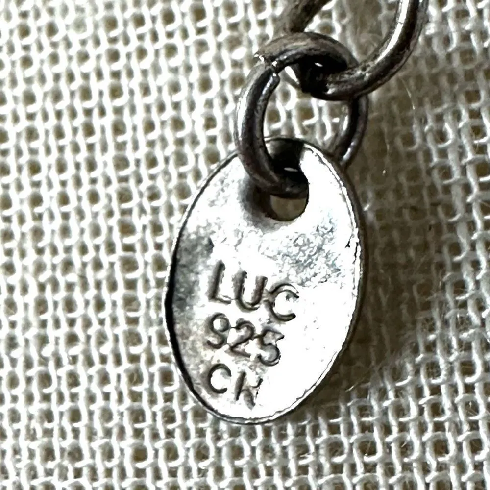 Lucas Lameth rose quartz Sterling silver necklace Pink - Image 6