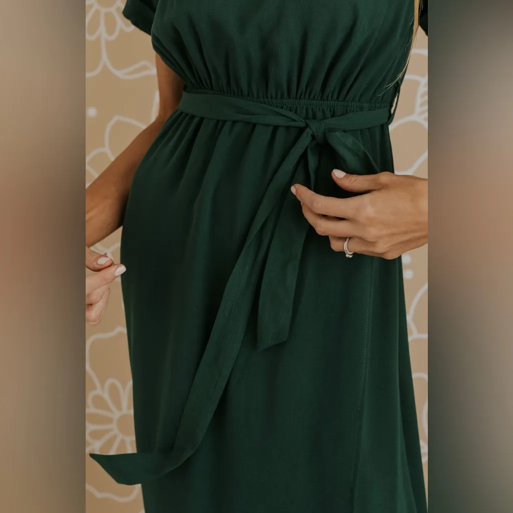 Roolee faux wrap midi dress - Image 2