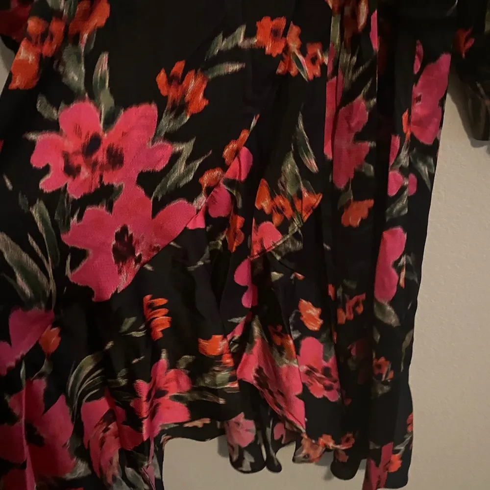 Sofia Vergara NEW Women's Plus Faux Wrap Ruffle Dress Mid Calf Length XXXL 22 - Image 8