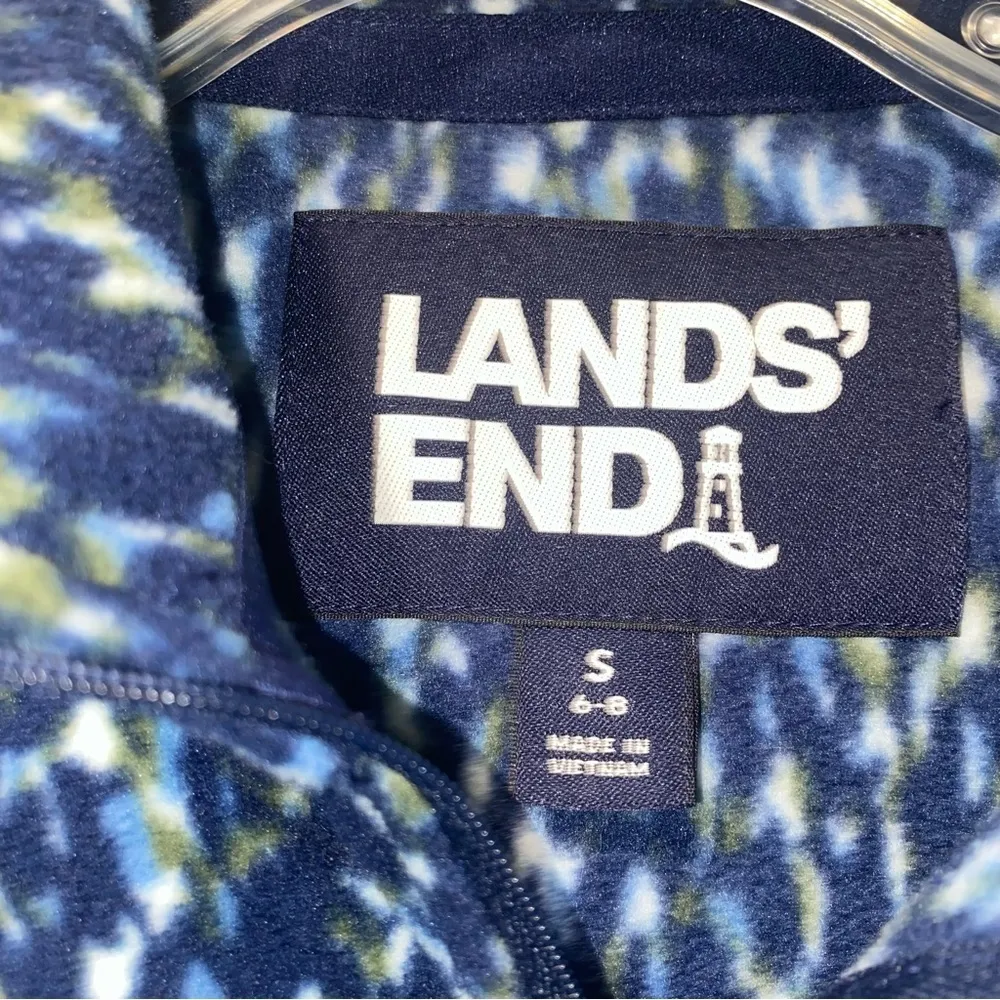 Lands End Quarter Zip Pullover Women’s Small - Image 5