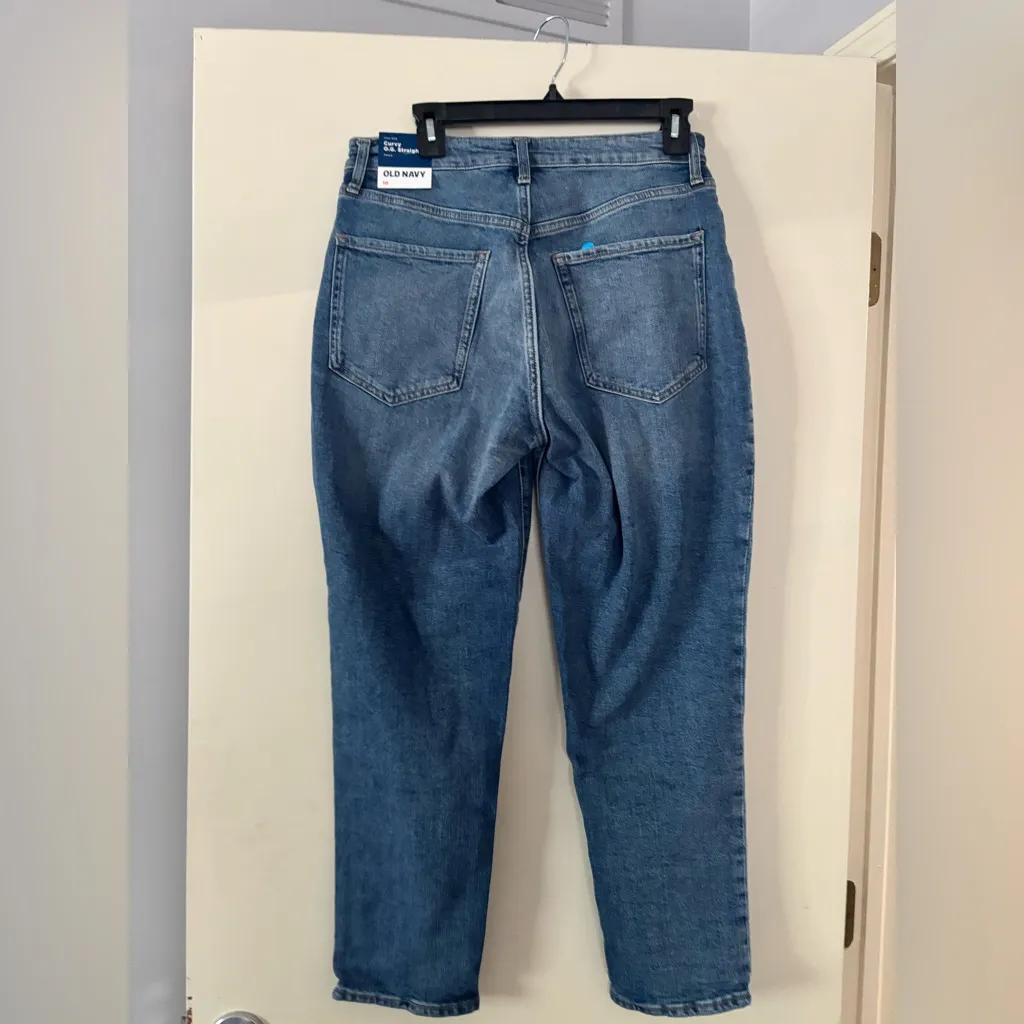 Old Navy  Curvy High-Waisted OG Straight Ankle Jeans brand new - Image 2