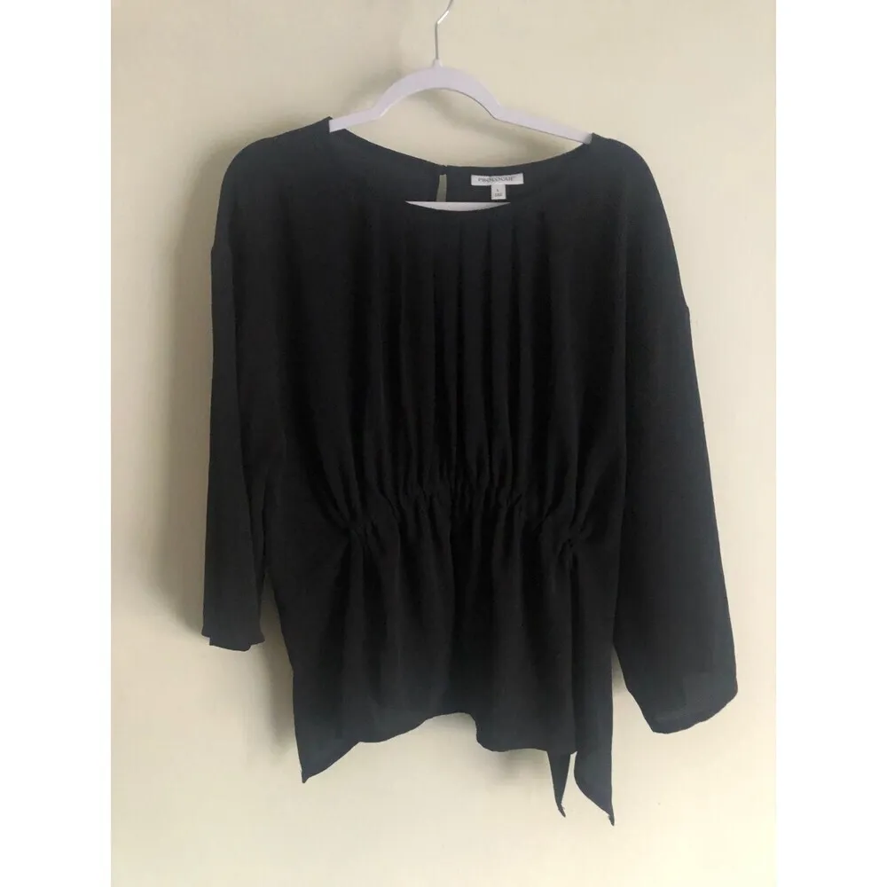 Prologue Quarter Sleeve black top sz Large - Image 2