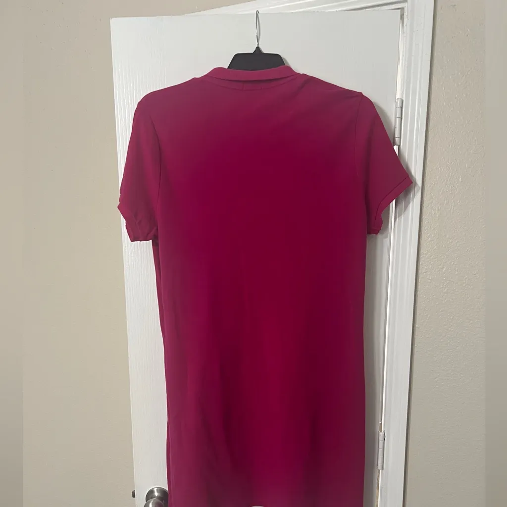 Ralph Lauren Women's Fuchsia Polo Dress - Image 5