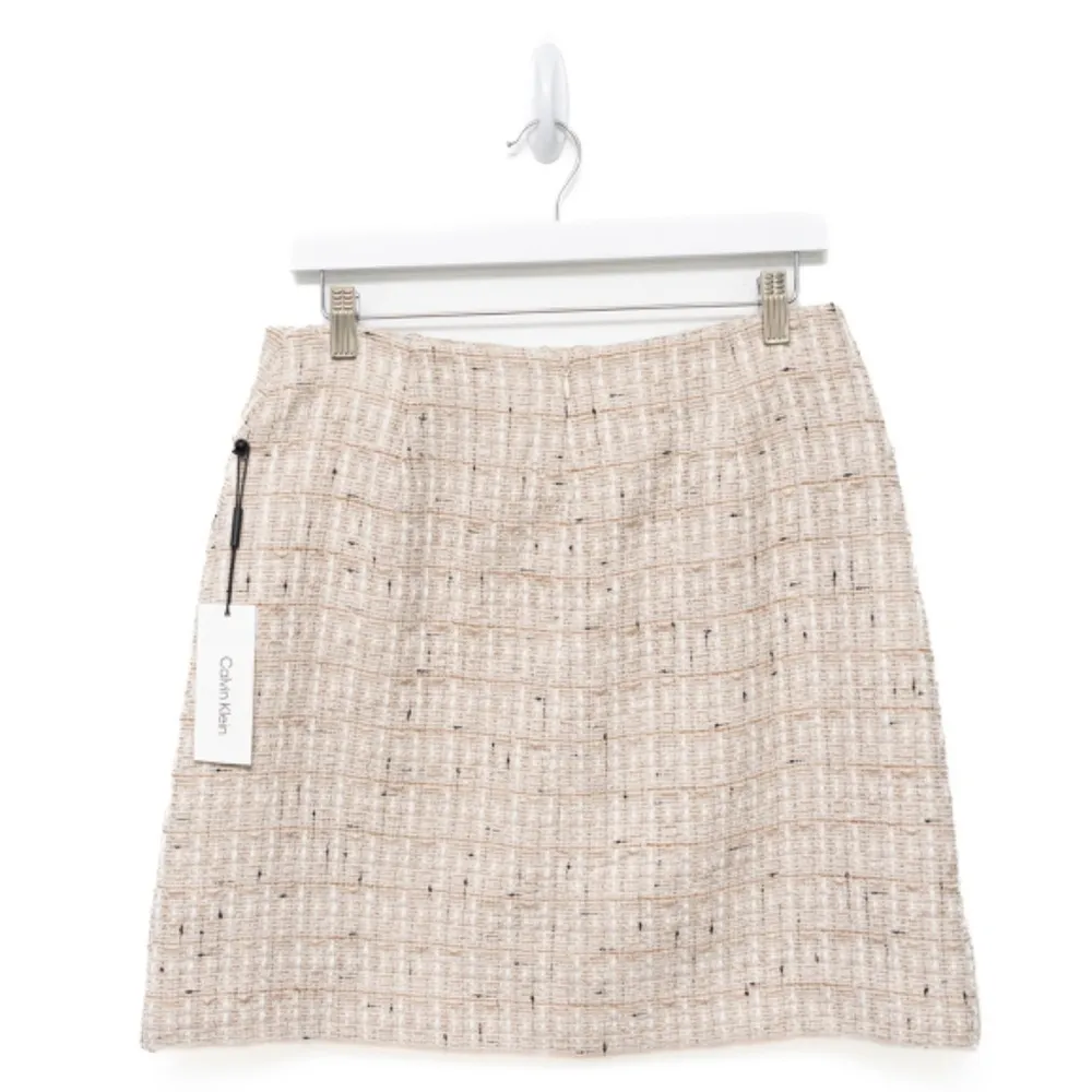 Calvin Klein Button Front Tweed Skirt - Image 2
