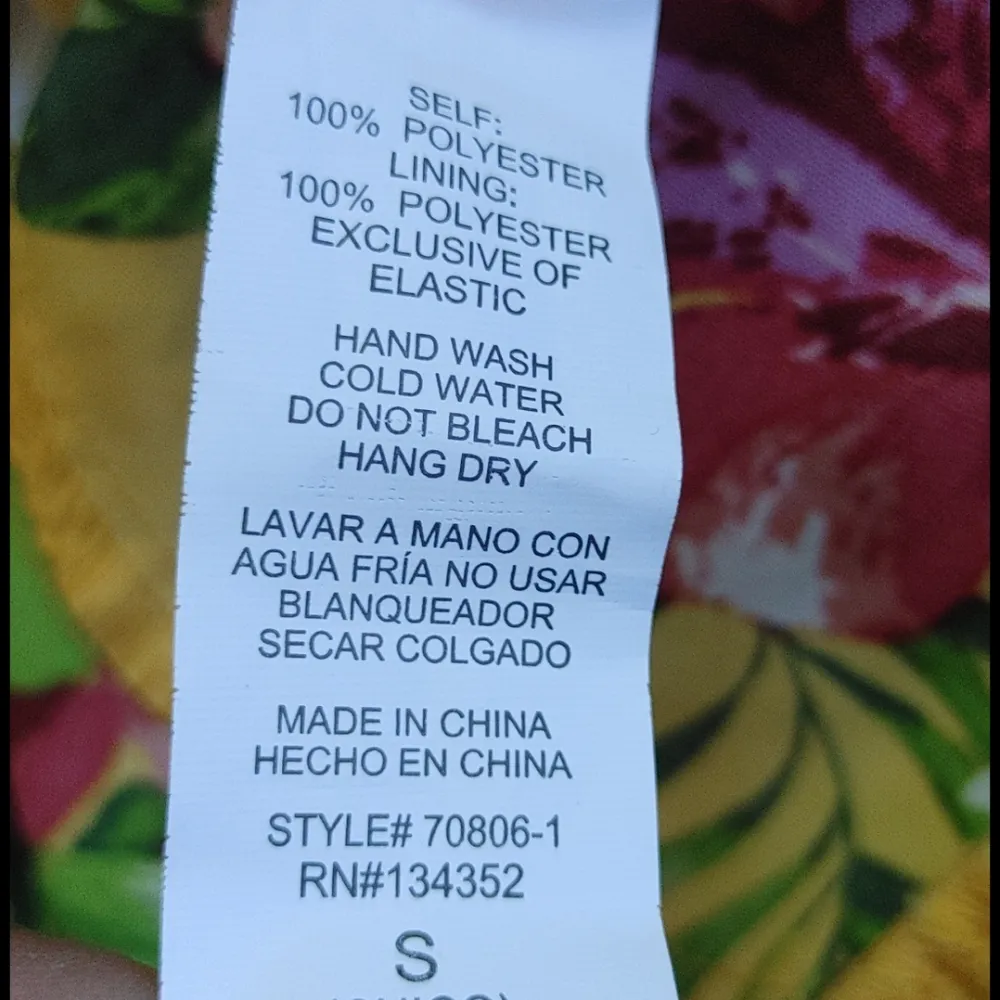 Ambiance Tropical Print Tie Back Jumpsuit Pink - Image 8