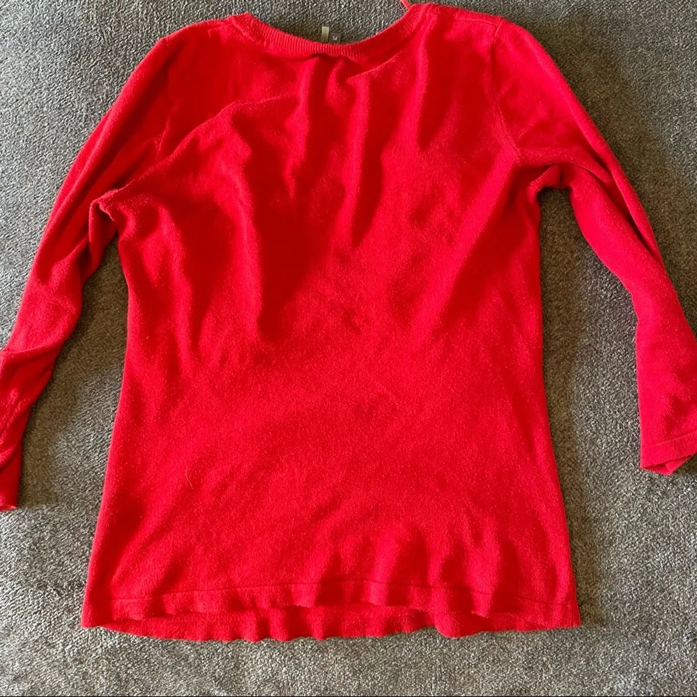 Vince Camuto Red Sweater - Image 3