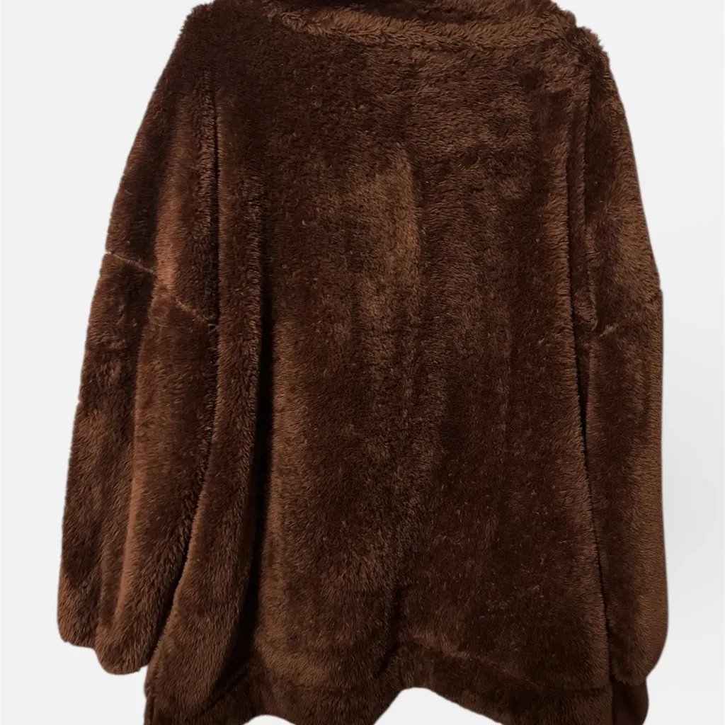 Lularoe Half Zip Nancy Brown Size XL - Image 2