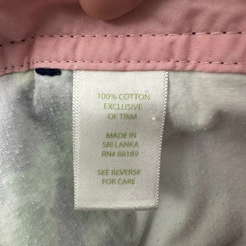 Lilly Pulitzer Callahan Shorts Floral Preppy Beach Resort 100% Cotton Women's 12 - Image 5