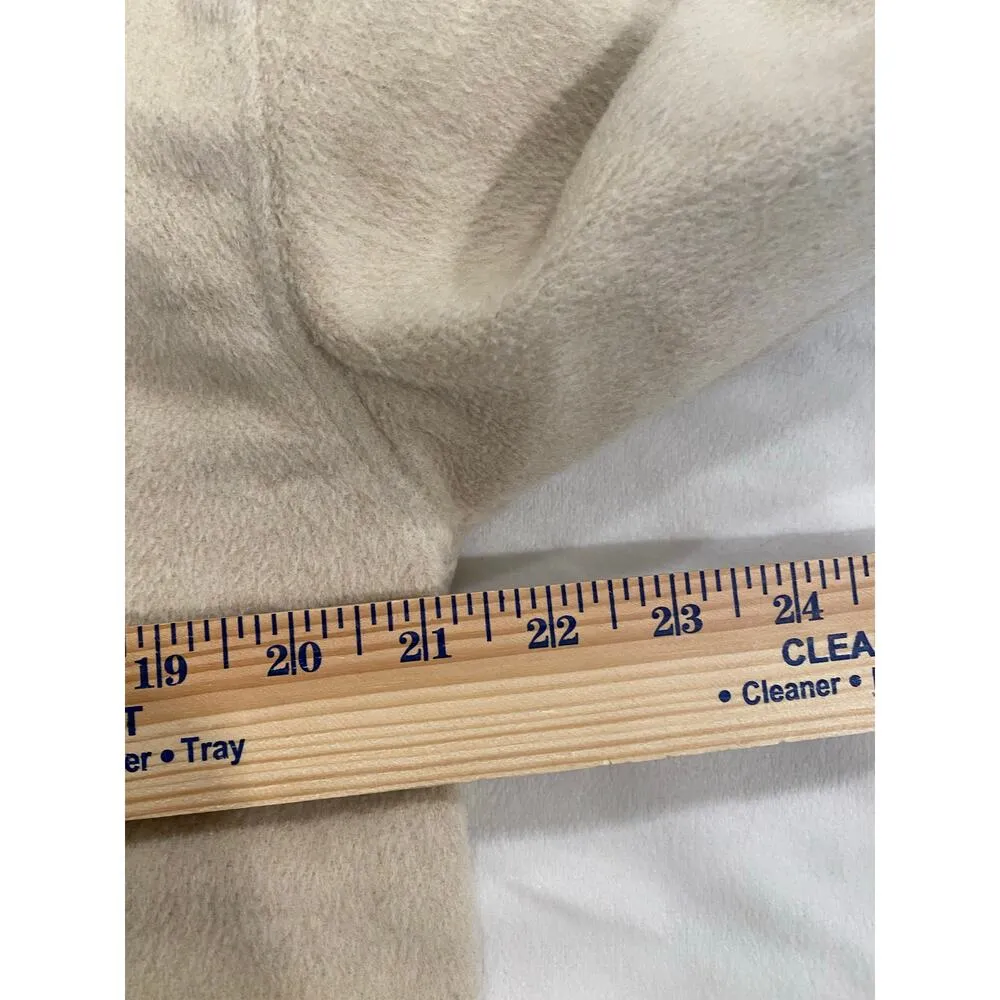 Thread & Supply Heather Ivory Faux Fleece 
Shirt Jacket Shaket Womens Small - Image 6