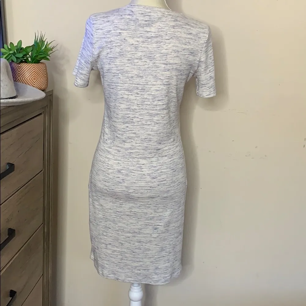 nwot // theory cherry b3 sterling ribbed tshirt dress - Image 3