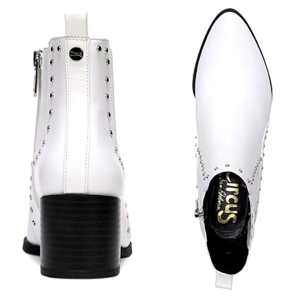Circus Sam Edelman Jenna Ankle Bootie Women's 10 White Boho Boots Taylor Swift - Image 3