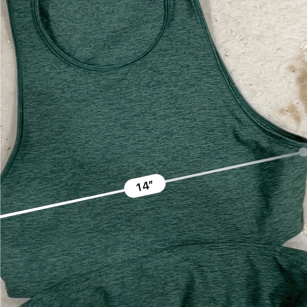 Outdoor Voices green back cutout sports bra - Image 7