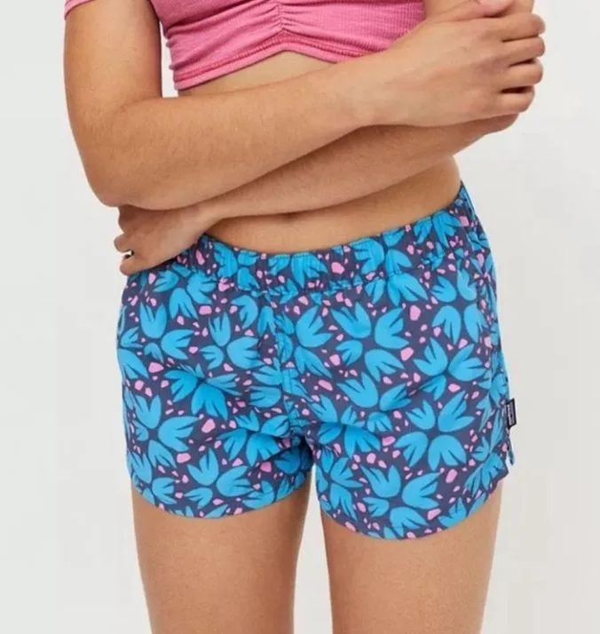 Patagonia shorts Barely Baggies shorts 2.5” inseam elastic waist pockets nylon - Image 5