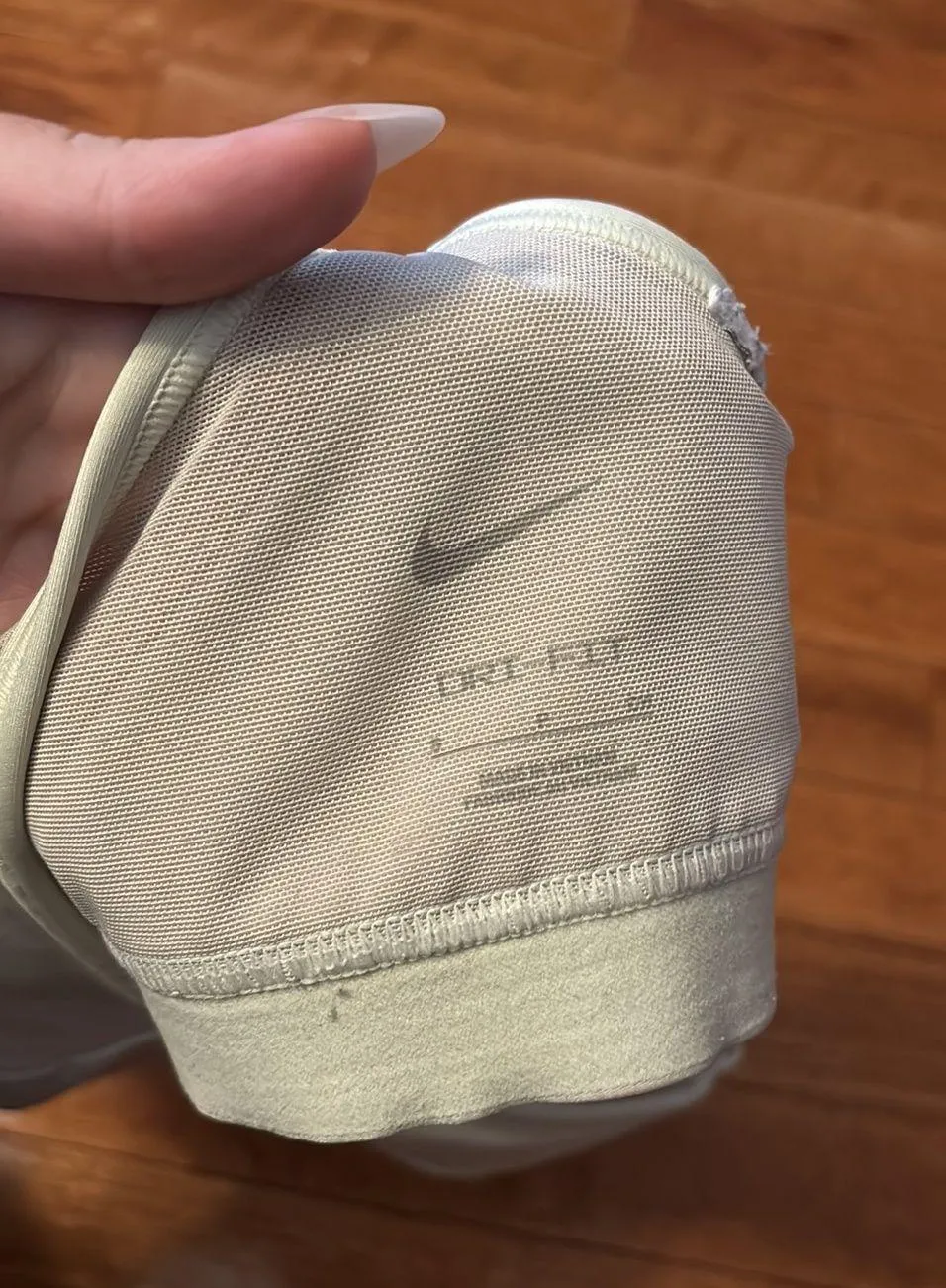 women’s indy longline light support sports bra pastel yellow - small - Image 5