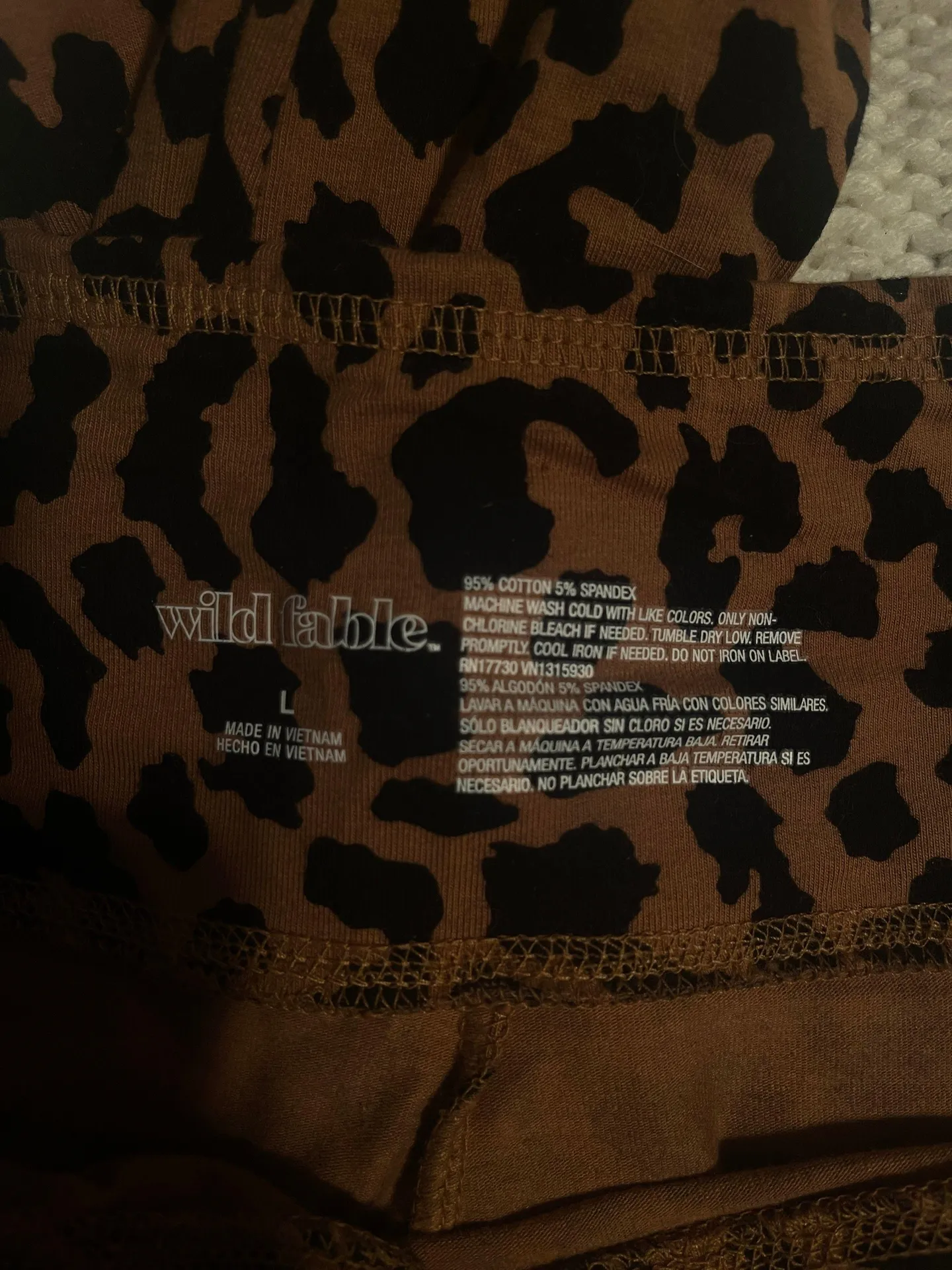 Wild Fable Leopard Leggings - Image 2