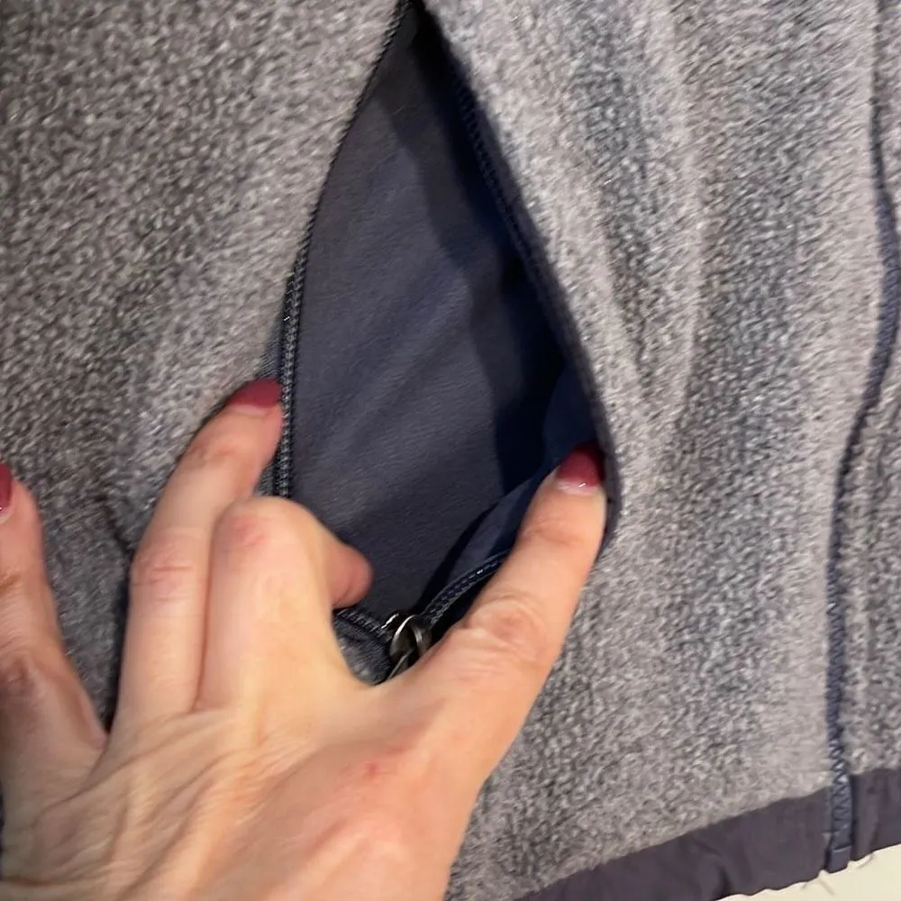 The North Face Polortec Womens‎ Jacket Gray Purple Medium - Image 7