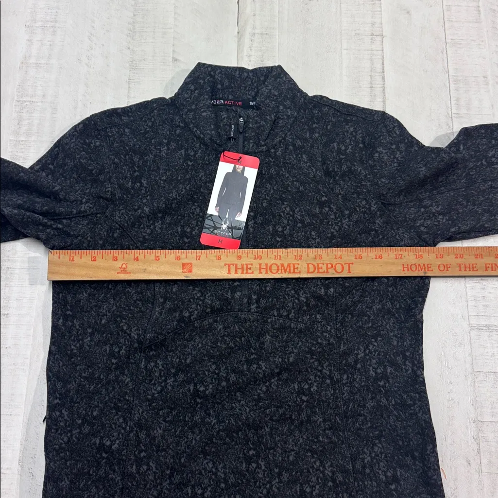 Spyder Womens 1/4 Zip Fleece
Pullover Sweater with Thumbholes - Image 7