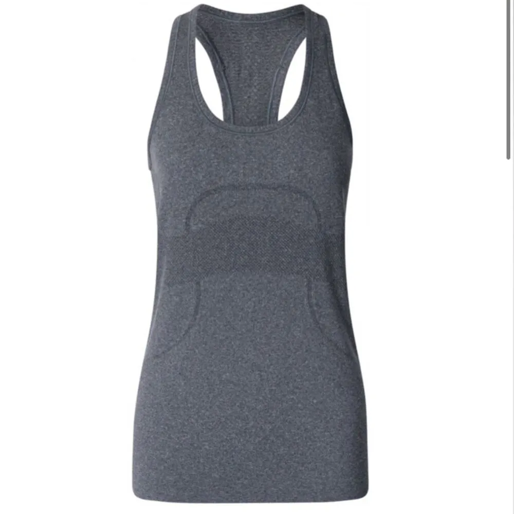 Lululemon Swiftly Tech Racerback Heathered Black 8 - Image 4