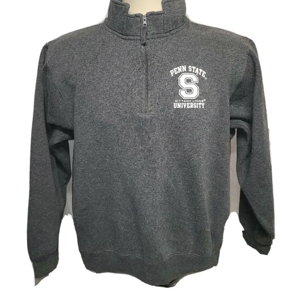 J. America Penn‎ State Vintage NITTANY LIONS University Hoodie Sweatshirt 90s L - Image 11