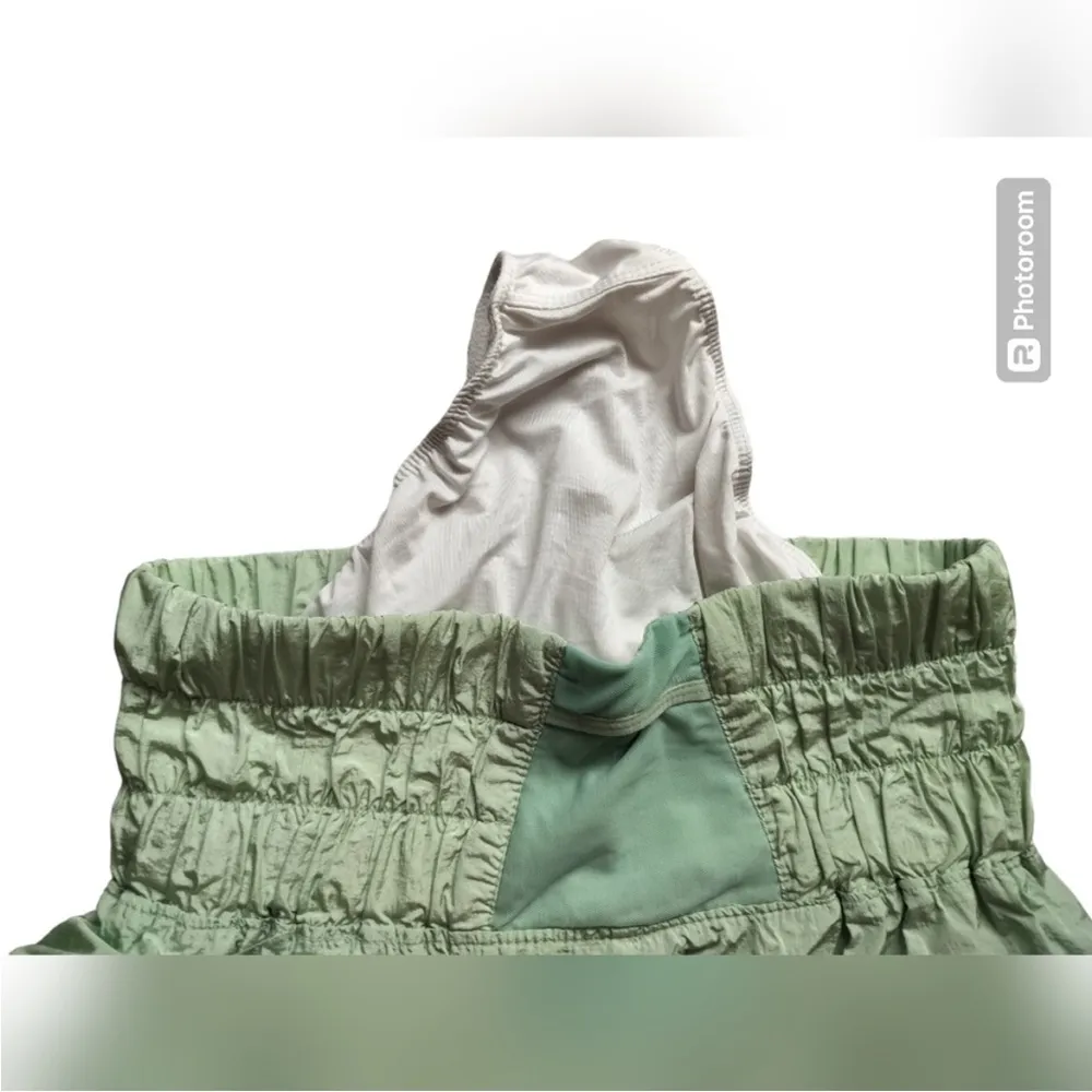 FP movement women's the way home light green sports shorts size M Size M - Image 8