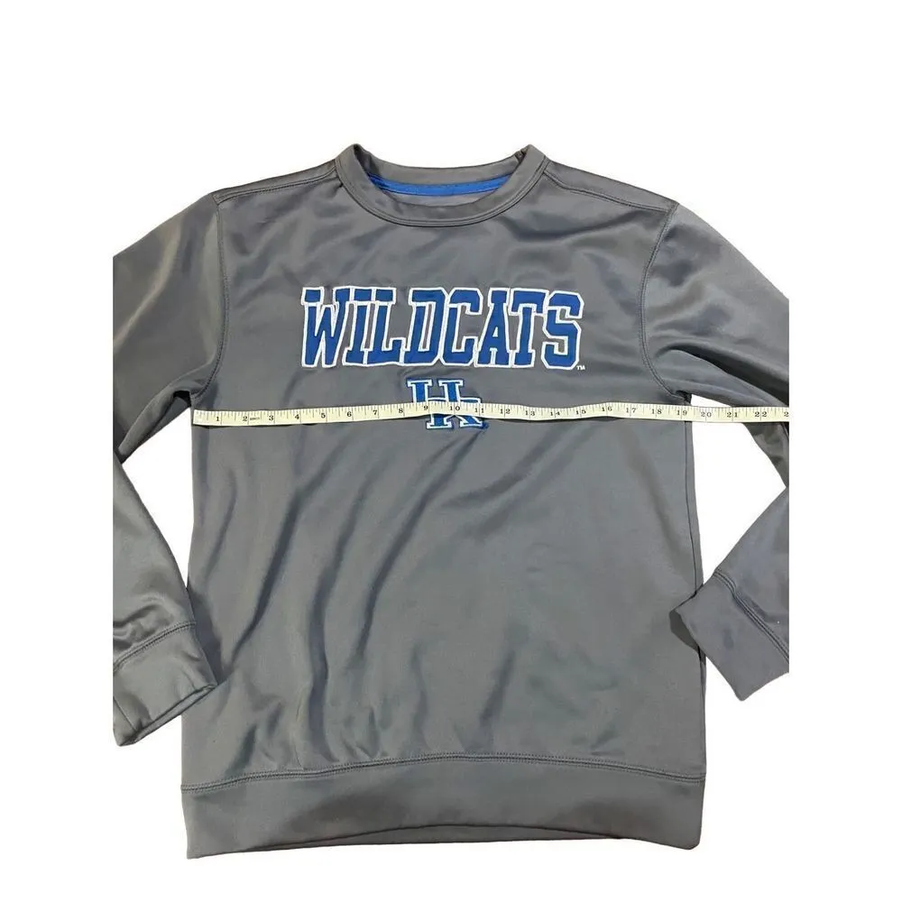 Section 101 Majestic Kentucky Wildcats gray sweatshirt pullover sz small UK - Image 5