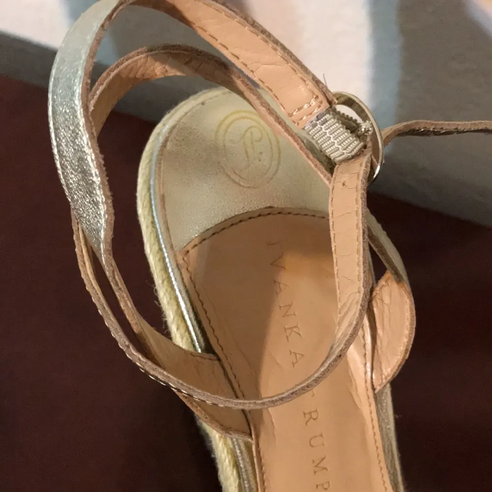 Golden espadrilles - Image 4