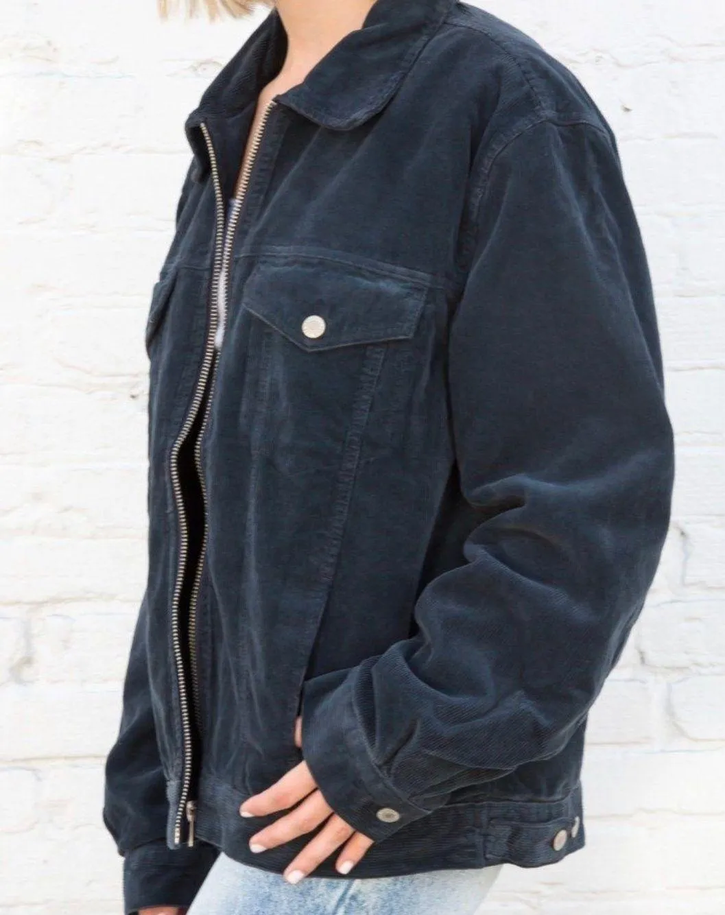 Brandy Melville  KATIE CORDUROY JACKET - Image 2