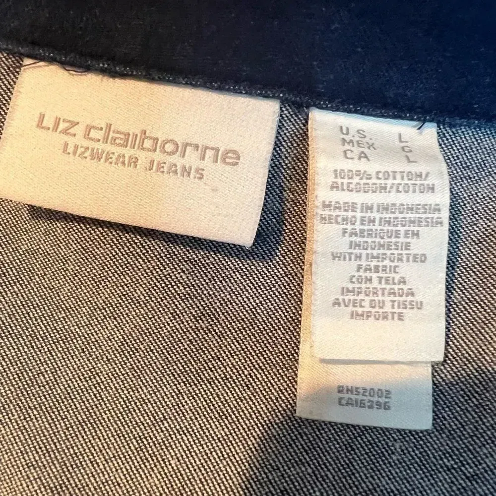 Liz Claiborne Liz clairborne denim‎ jacket - Image 4