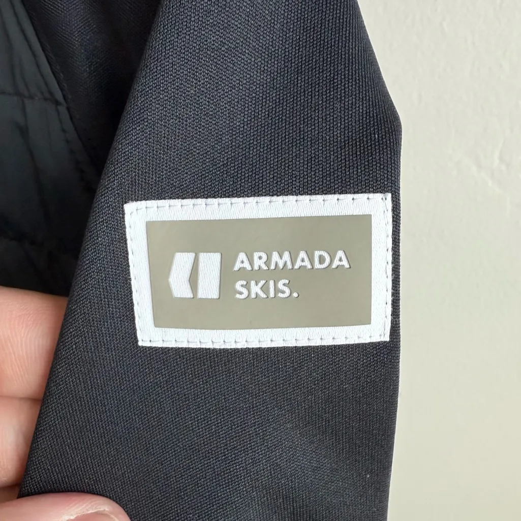 NWT ARMADA Black & Green Como Pullover Full Zip Jacket - Image 7