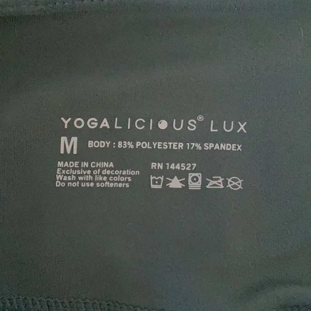 Yogalicious Lux Leggings EUC  - Image 4