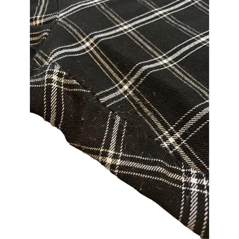 Maurices Checkered Straight Leg Leggings Pants Career Formal Workwear - Image 4