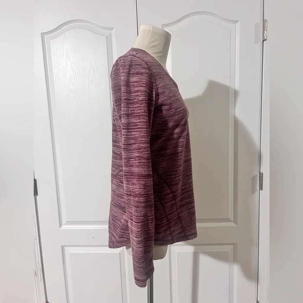 Tek Gear Long Sleeve Fleece V Neck Sweater - sz S‎ - Image 3