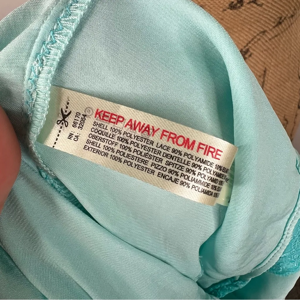 Sz M Free People Intimately Blue Lace Neon Nights Cami NWOT $50 MSRP - Image 8