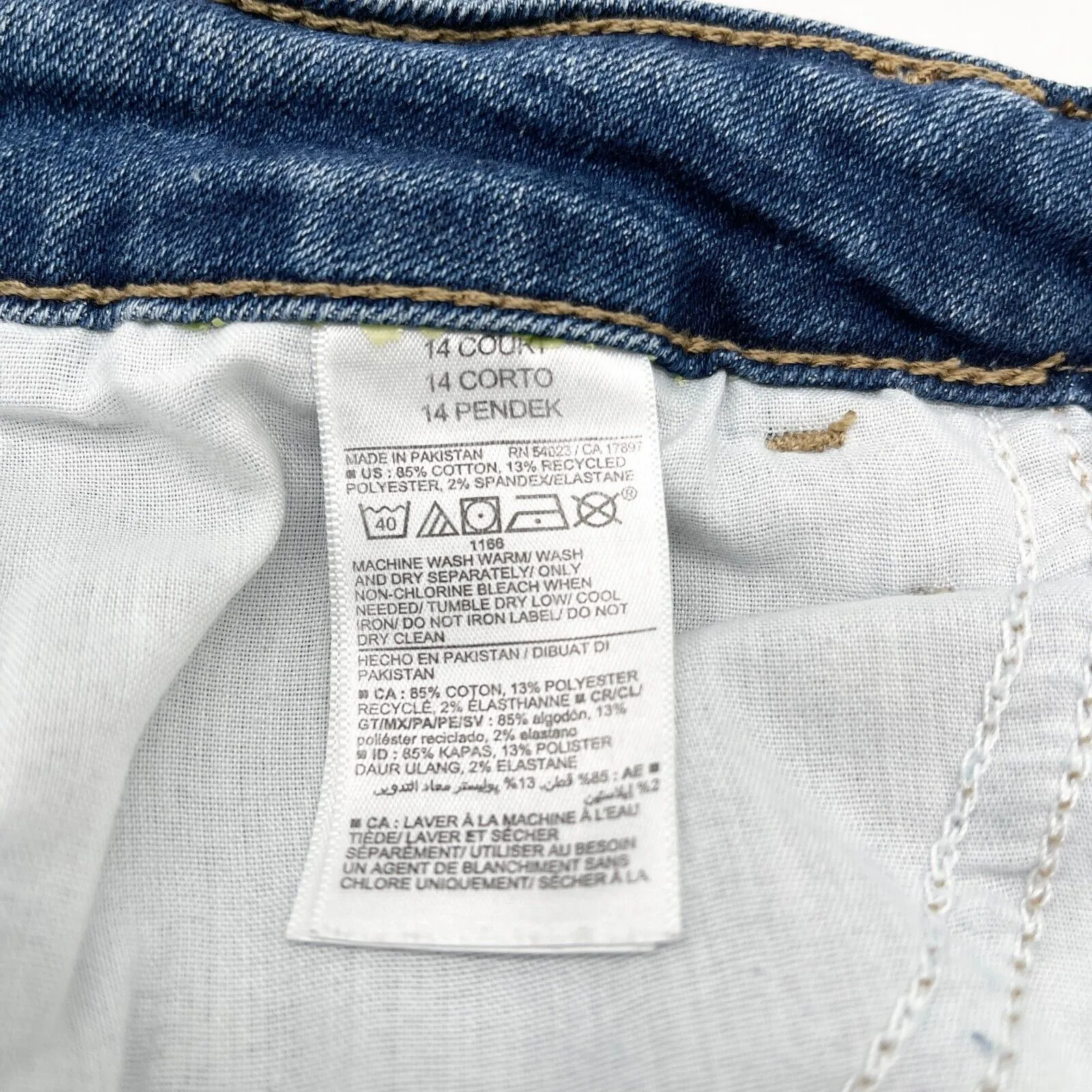 Old Navy Womens Jeans Size 12 Short High‎ Rise Rockstar Super Skinny Distressed - Image 7