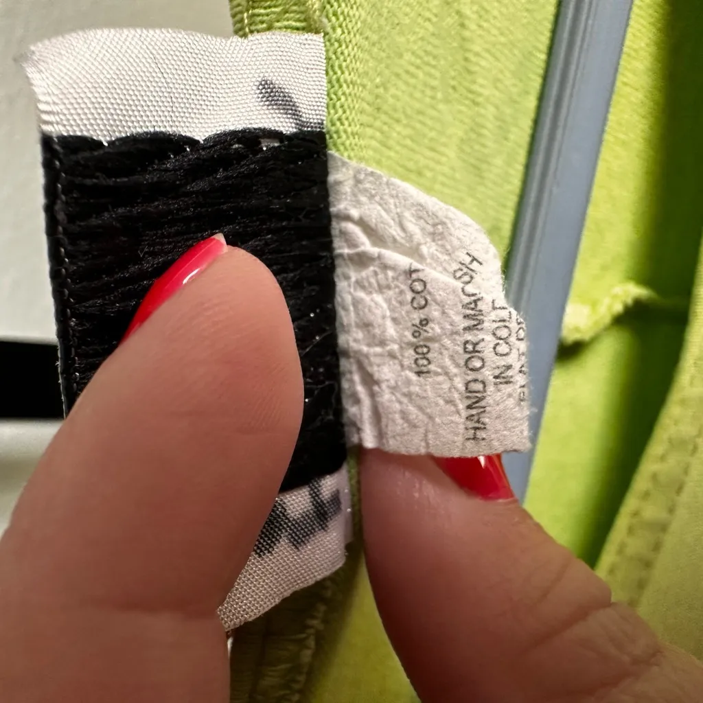 Jostar green fish dress xl - Image 3