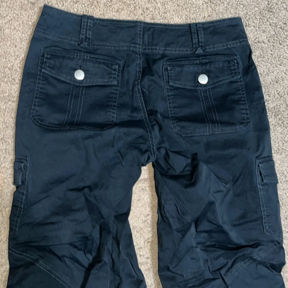 I.Am.Gia Ryder Cargo Pants‎ Low Rise Y2K Goth Streetwear Gorpcore Black XS - Image 9