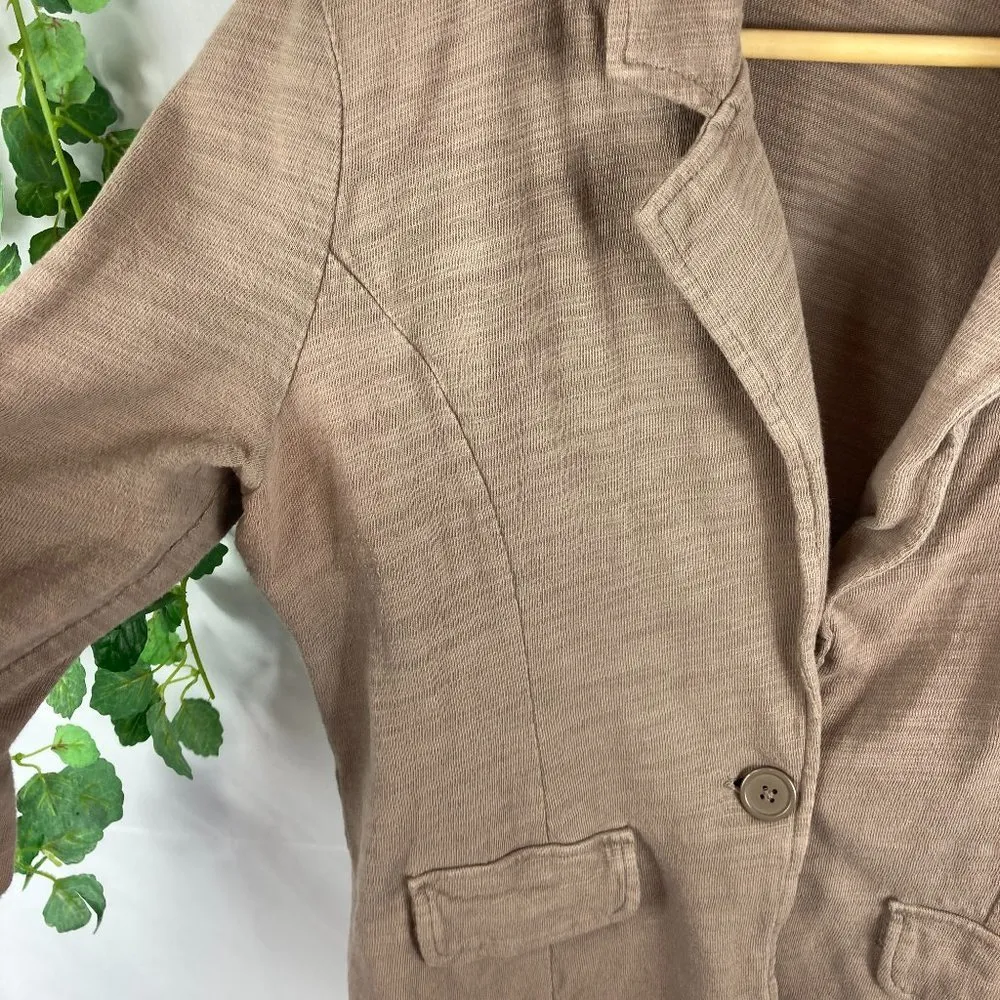 Caslon 4/$25  button front blazer sweater - Image 3