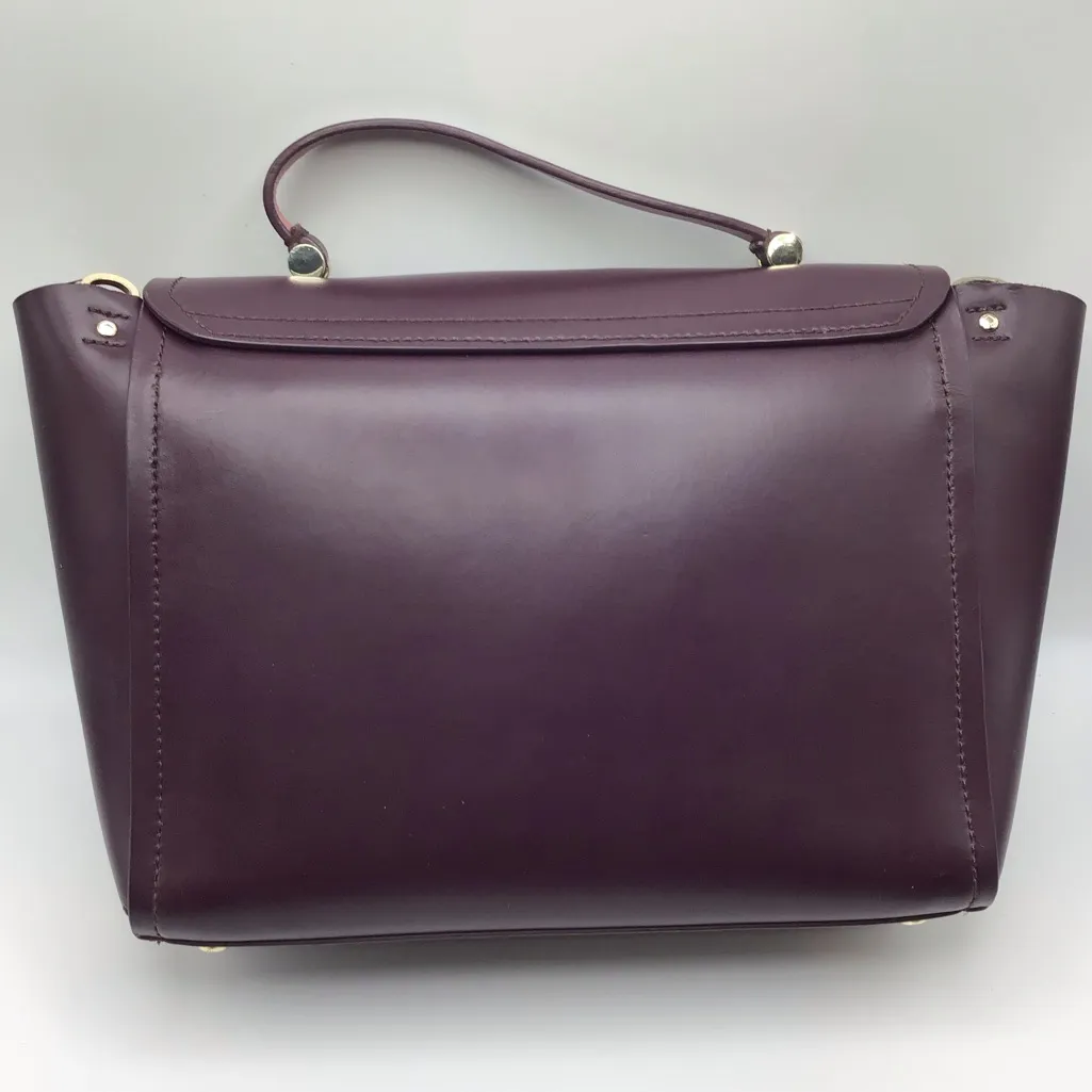 KATE ♠️SPADE PLUM LEATHER ARBOUR HILL LILAH  SMOOTH SATCHEL  COMES WITH COA - Image 2